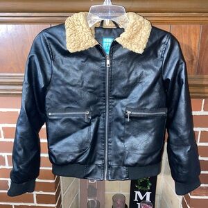 Kids leather jacket